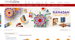 Desktop Screenshot of clickcuisineuae.com